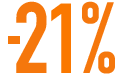 Act now and save 21%!
