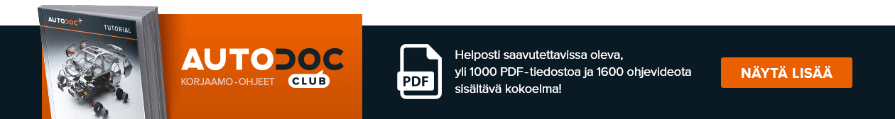 AUTODOC CLUB: Helposti saavutettavissa oleva, yli 1000 PDF-tiedostoa ja 1600 ohjevideota sisältävä kokoelma!