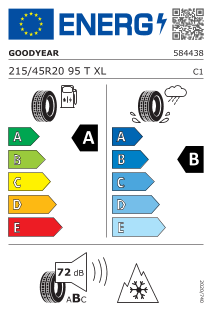 215/45 R20 TL 95T VECTOR 4 SEASON G3 XL MFS M +S 3PMSF