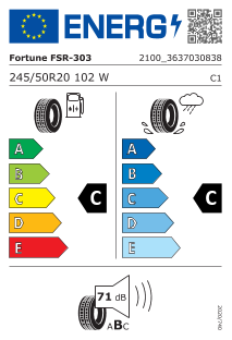 245/50 R20 TL 102W FSR 303 XL