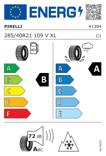 285/40 R21 109V XL