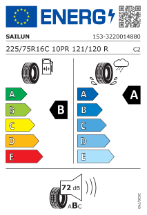 225/75 R16C 121/120R 10PR