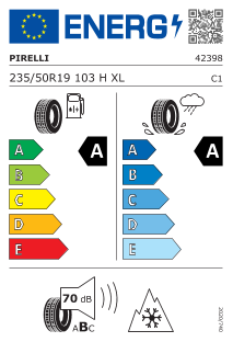 235/50 R19 103H XL Elect, VOL