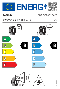 225/50 ZR17 TL 98W ATREZZO 4SEASONS PRO XL BSW M+ S 3PMSF