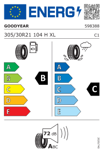 305/30 R21 104H XL, NF1