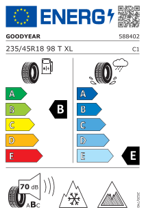 235/45 R18 TL 98T ULTRAGRIP ICE 3 XL NORDIC COMPO UND BSW M+S 3PMSF