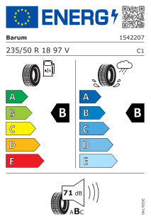 235/50-18 Barum Bravuris 6 97V