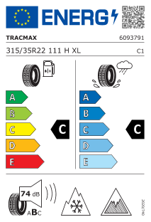315/35 R22 111H XL