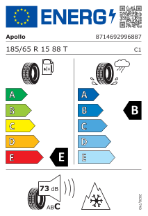 185/65 R15 TL 88T ALNAC 4G ALL SEASON BSW M+S 3PM SF