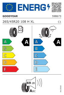 265/45 R20 108H XL EDR, MO