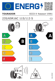 235/65 R16C 115/113S 8PR