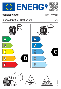 255/40 R19 100V XL