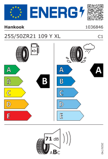 255/50 ZR21 109Y XL 4PR com protecção da jante (MFS) SBL