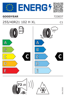 255/40 R21 102H XL EVR, com protecção da jante (MFS)