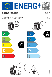 225/55 R19 TL 99V WEATHER CONTROL A005 EVO M+S 3P MSF