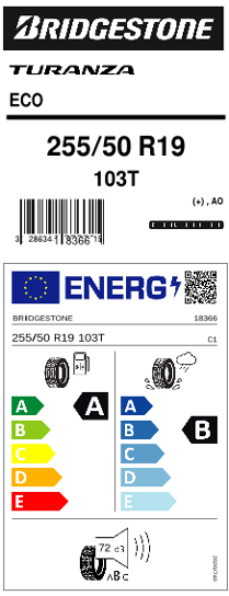 255/50 R19 103T (+), AO SKODA Enyaq, VOLKSWAGEN ID.4