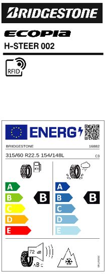 315/60 R22.5 154/148L