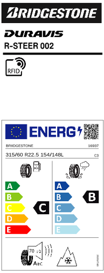 315/60 R22.5 154/148L