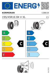 195/45 R16 TL 84V KORMORAN ROAD PERFORMANCE XL