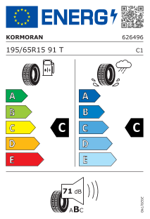195/65 R15 TL 91T KORMORAN ROAD PERFORMANCE