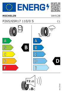 P265/65 R17 110S