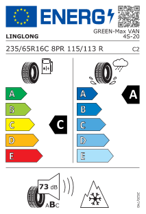 235/65 R16 TL 115/113R GREEN-MAX VAN 4SEASON