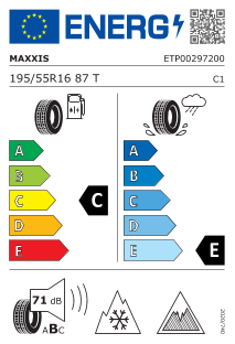 195/55 R16 87T