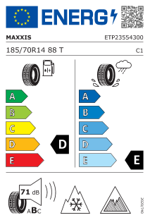 185/70 R14 88T