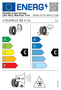 175/65 R15 88H XL