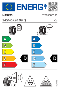 245/45 R20 99Q