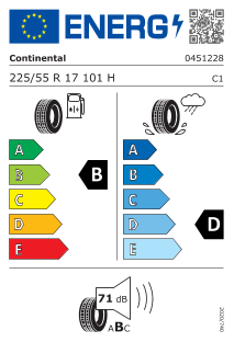 225/55 R17 TL 101H VANCOFOURSEASON XL