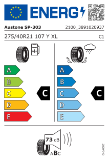 275/40 R21 TL 107Y ATHENA SP 303 XL