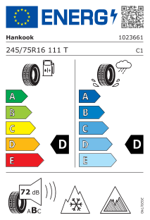 245/75 R16 111T, Nordiske vinterdekk