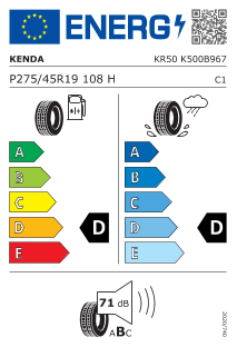 275/45 R19 TL 108H KLEVER H/T KR50 M+S
