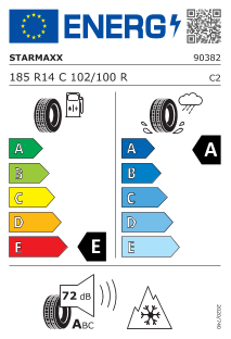185 R14 TL 102/100R PROWIN ST960 C 8PR M+S 3PMSF