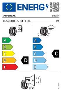 IMPERIAL 165/60TR15 ECODRIVER4