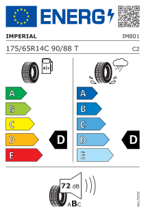 175/65-14C Imperial Ecodriver 2 90/88T