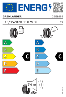 315/35 R20 TL 110W DIAS ZERO XL