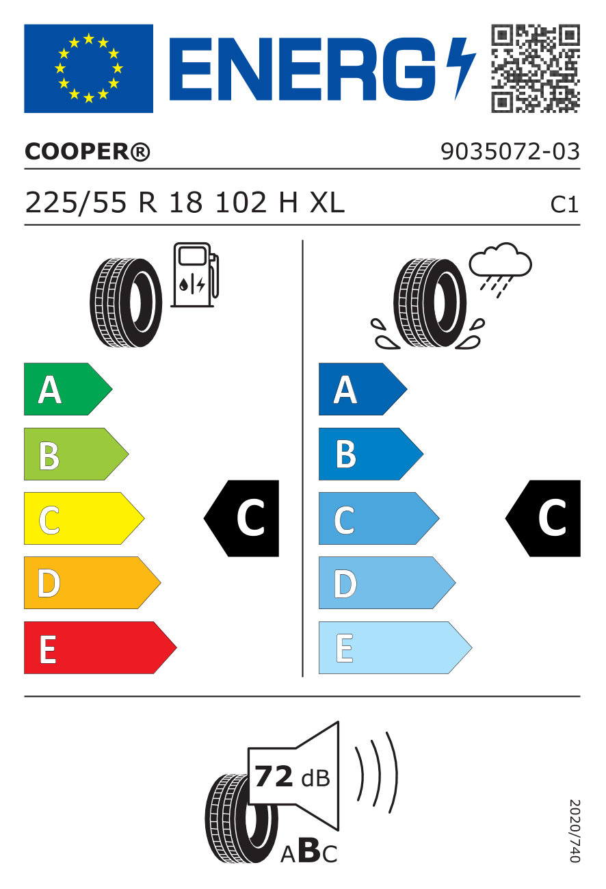 225/55 R18 102H XL