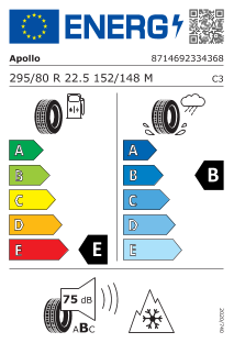 295/80 R22.5 152/148M 16PR
