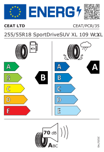 255/55 R18 109W XL