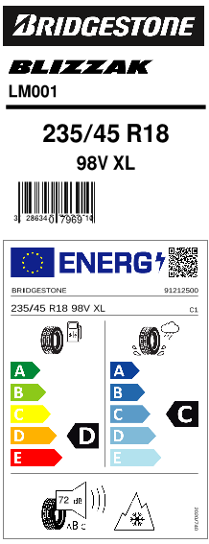 235/45 R18 98V XL