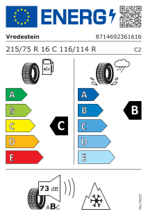 215/75 R16C 116/114R