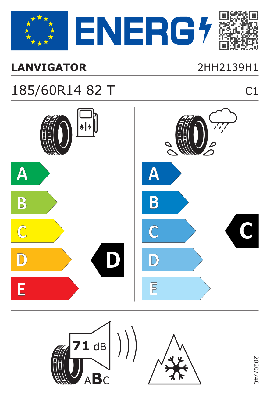 185/60 R14 82T