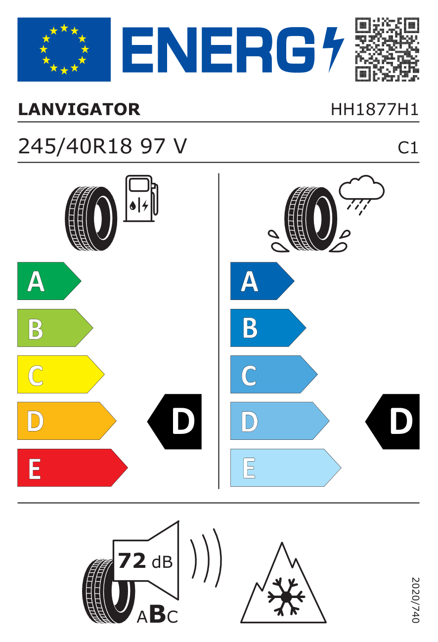 245/40 R18 97V XL
