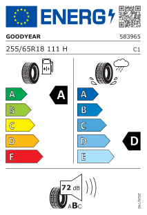 255/65 R18 111H