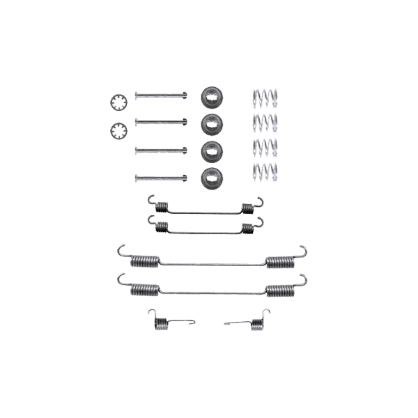 METZGER Kit d'accessoires, mâchoire de frein SMART 105-0889 C0003792V001000000