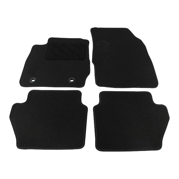FROGUM Set med golvmatta TESLA: Model 3 Position: fram och bak, Material: gummi 3D408593 svart