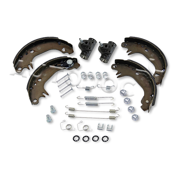 Brake Set, drum brakes BOSCH KIT SUPERPRO 0 204 114 579 with