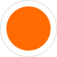 Pannenleuchte orange